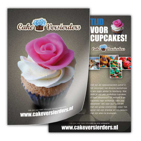 Flyer-Cakeversierders Flyer van Cakeversierders door StudioGM2